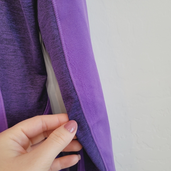 RM Running Man Purple Pullover Long Sleeves Athletic Top Women's Size Medium - Picture 3 of 12